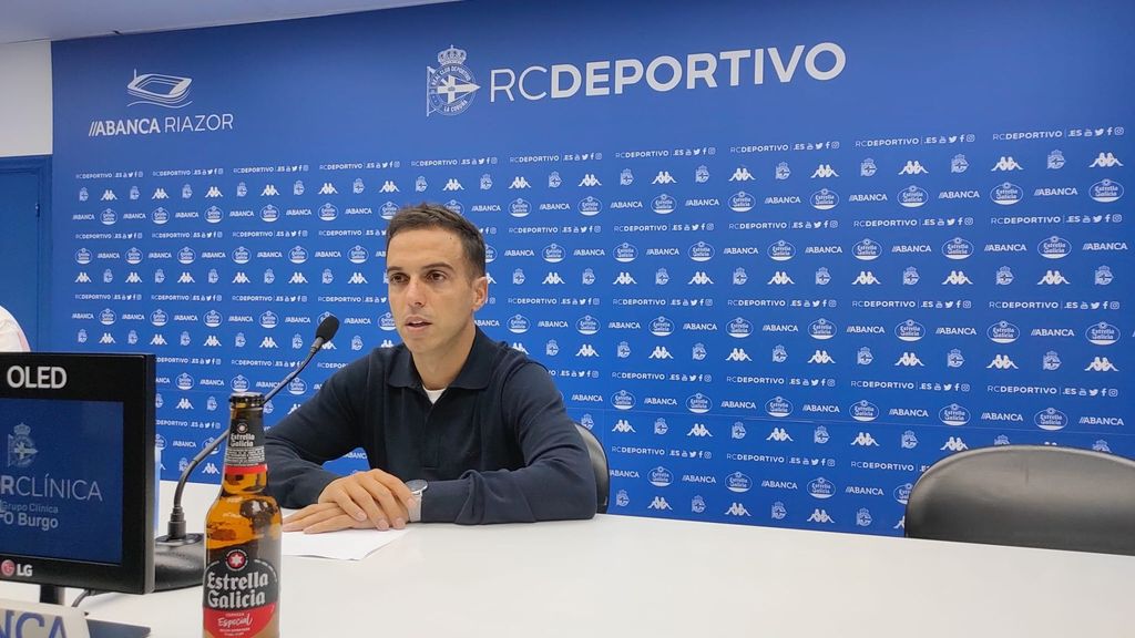 Con emoción y agradecimiento, Borja Jiménez se despide del Deportivo