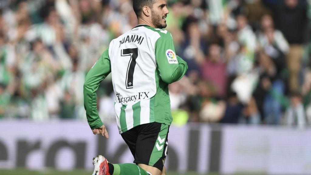 Real Betis 2-1 Valladolid: Gol de Juanmi