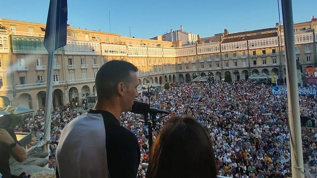 Scaloni jura amor al Deportivo en el pregón de las fiestas: "Volveré"