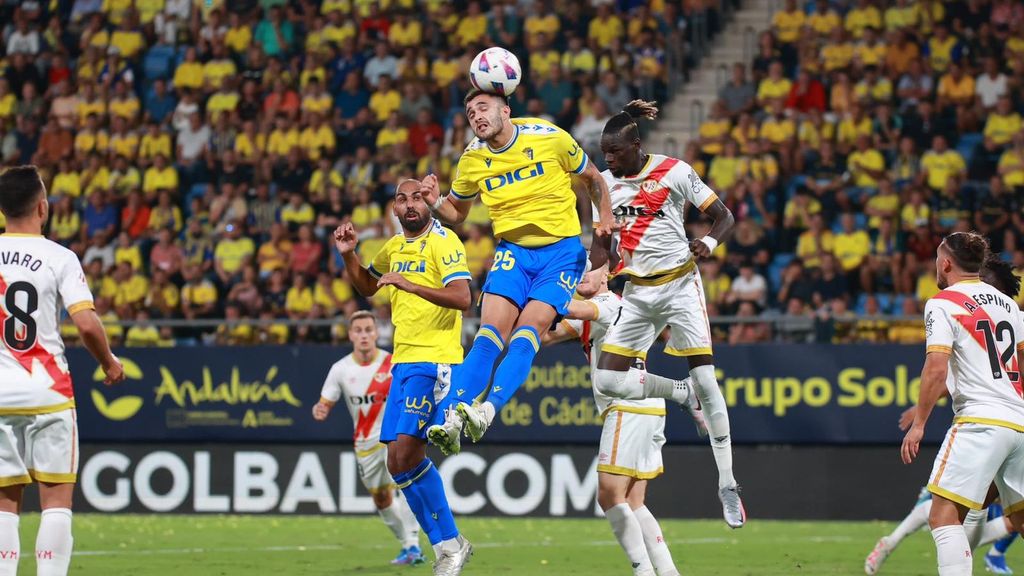 Cádiz 0-0 Rayo: Resumen del partido