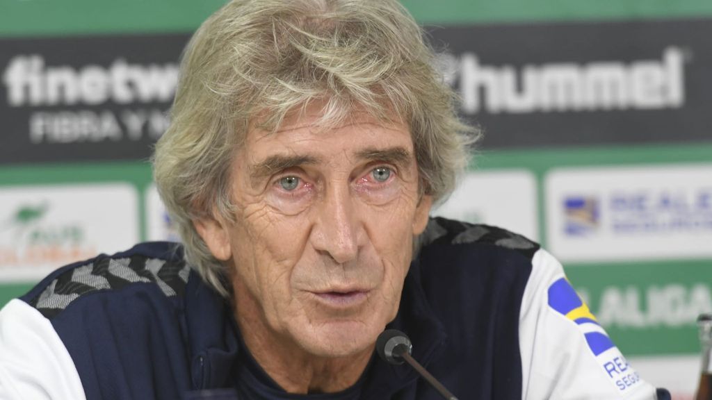 Pellegrini, en la previa del Real Betis-Osasuna