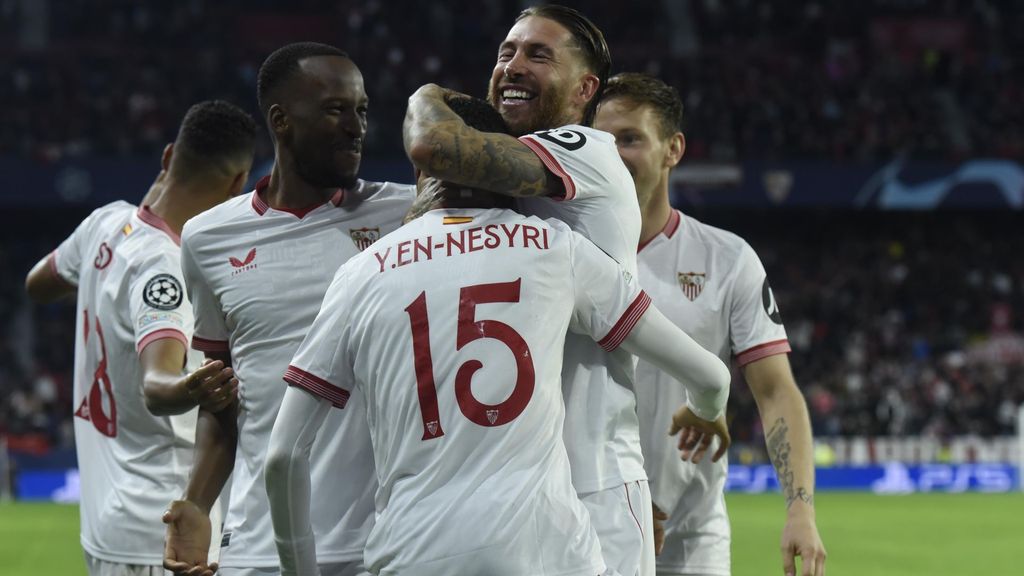 Sevilla 1-0 PSV Eindhoven: Gol de Sergio Ramos