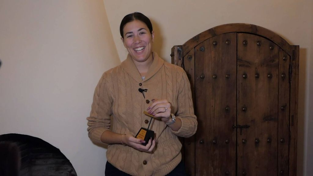 Garbiñe Muguruza recoge el Premio DEX 2023 Historia