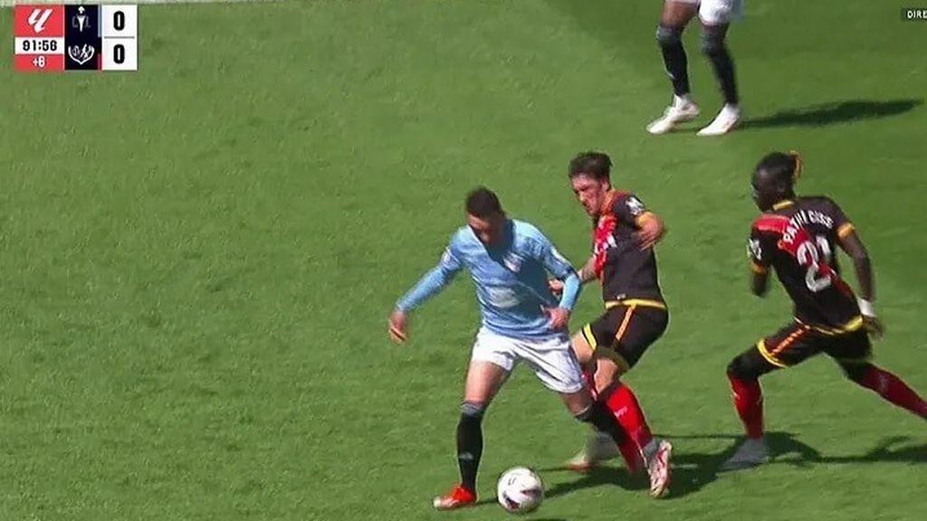 Celta 0-0 Rayo Vallecano: Posible penalti sobre Aspas