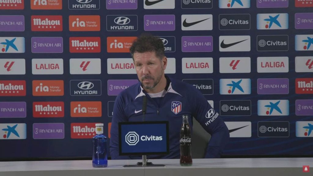 Simeone saca pecho de la temporada en su lucha por no quedar cuarto