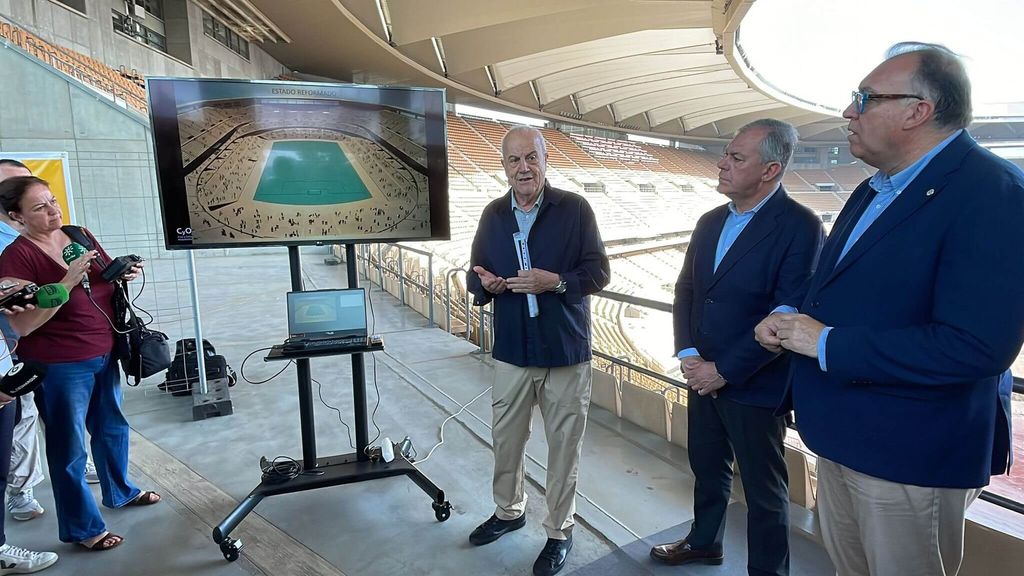 Así será la obra del Estadio La Cartuja para el Mundial de fútbol 2030 según su arquitecto: Se bajará el césped y se acercarán las gradas