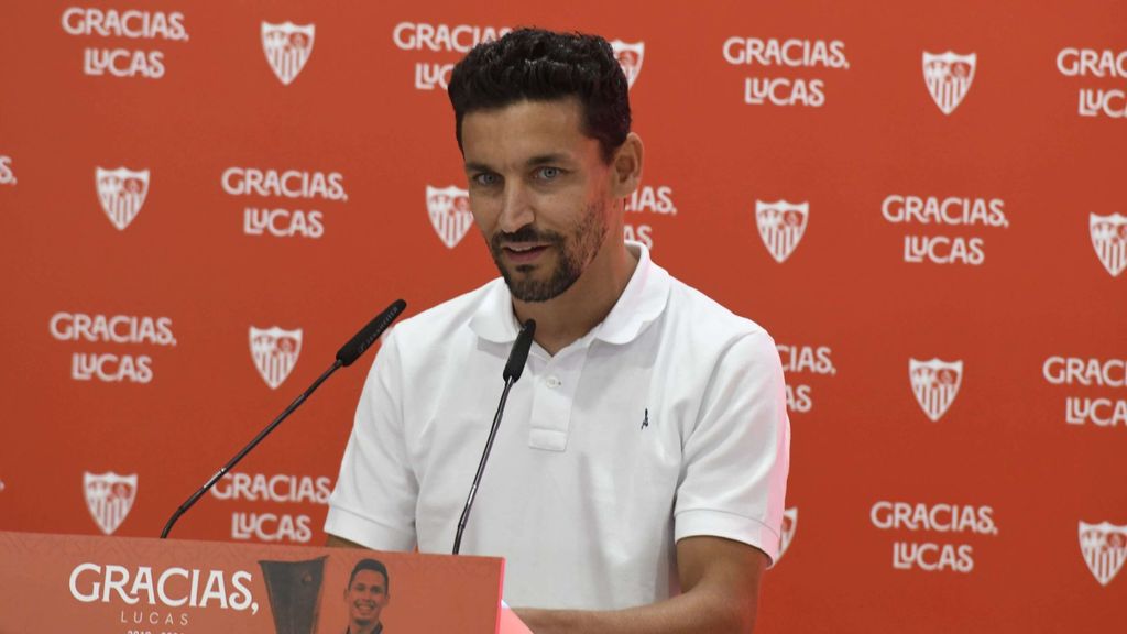 El discurso de Navas en la despedida de Lucas Ocampos