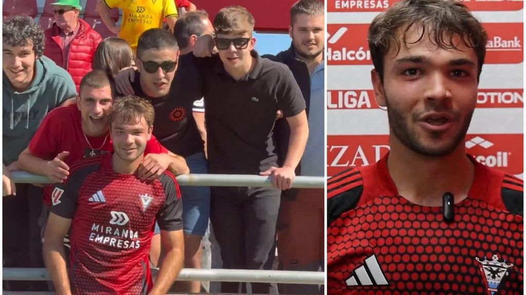 El apoyo de la cuadrilla de Unai Egiluz en su debut profesional: "Feliz de hacerlo con este escudo"