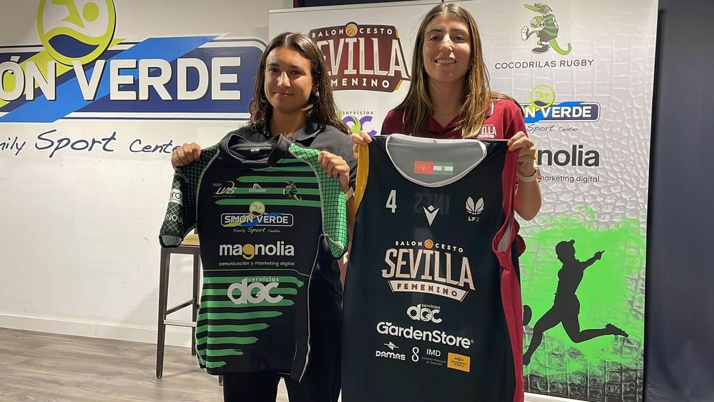 Presentación conjunta del Baloncesto Sevilla femenino y las Cocodrilas