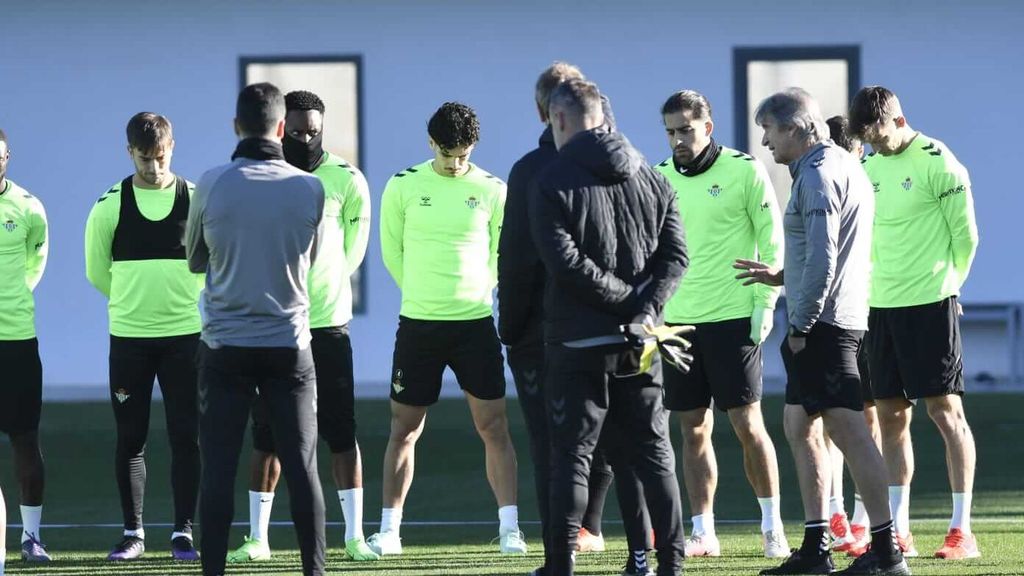 Entrenamiento del Real Betis del lunes 13 de enero de 2025