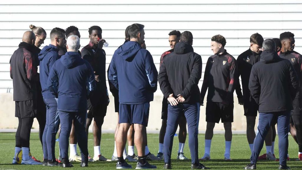 Entrenamiento del Sevilla - Viernes 31 Enero