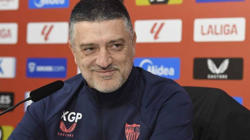 Rueda de prensa de García Pimienta en la previa del Getafe - Sevilla