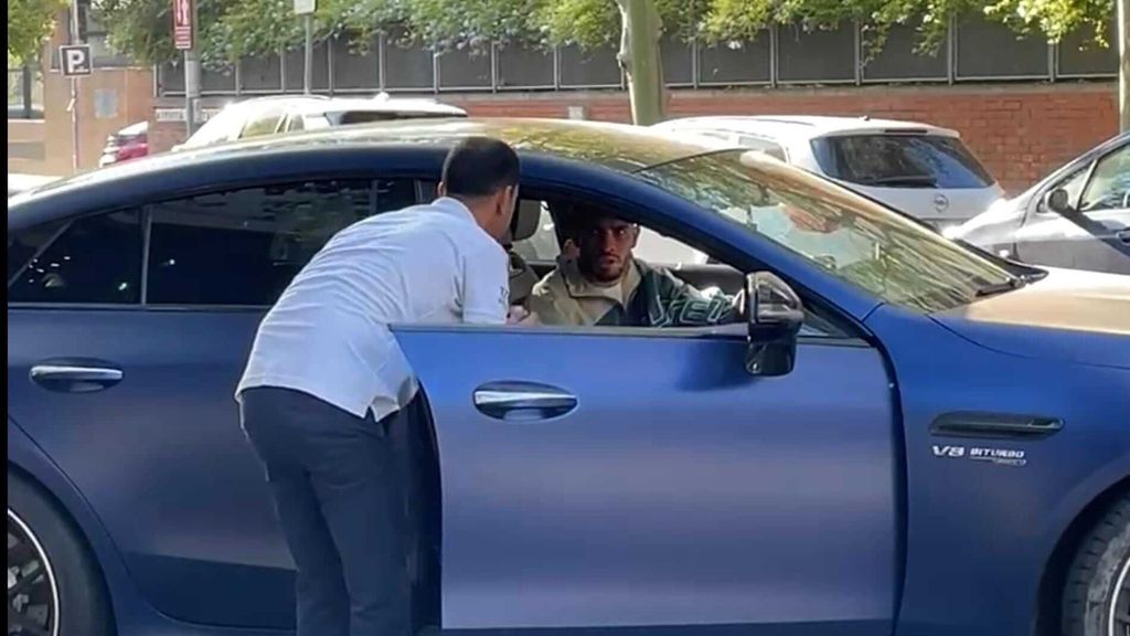 Ez Abde acude a tratarse del tobillo