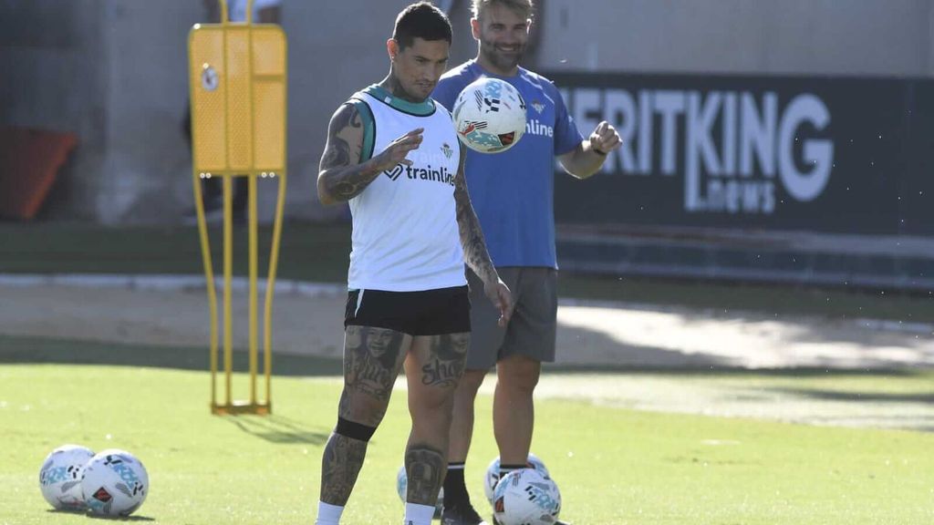 Entrenamiento del Betis del 4/9