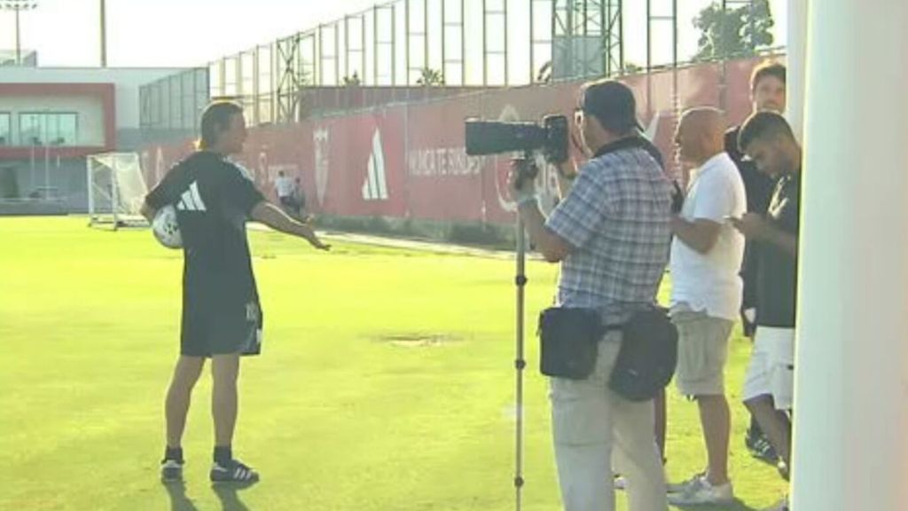 La charla de Matías Almeyda con la prensa