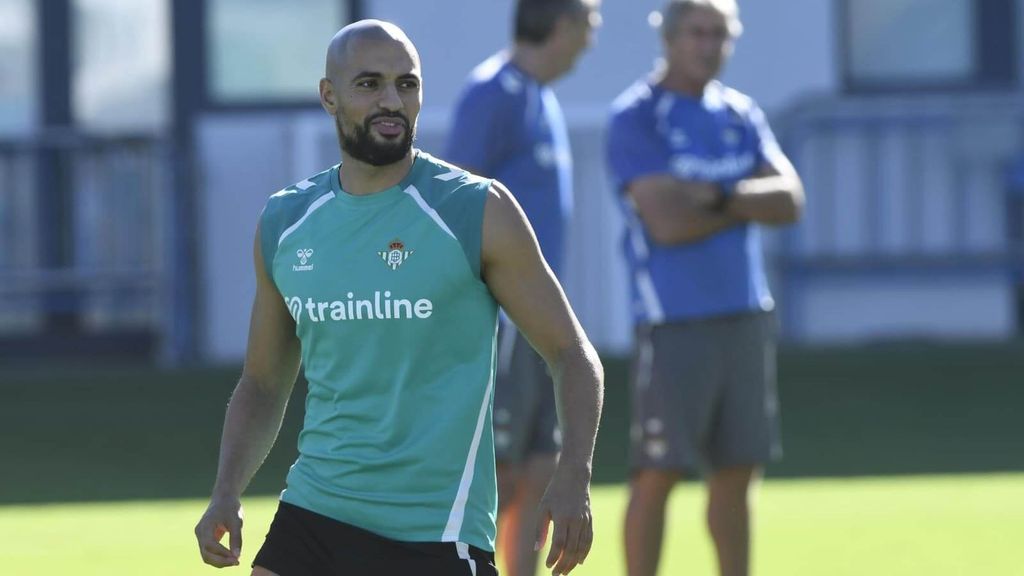 El primer día de Amrabat