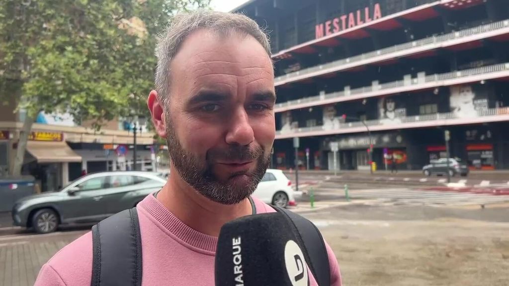 Las dudas de un aficionado del Oviedo en Valencia con la suspensión del partido: "A ver en qué queda"