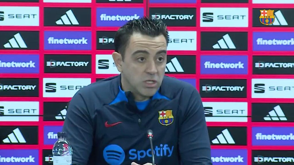 Xavi, sobre Ferran Torres: "Le estamos dando confianza para que sea importante"