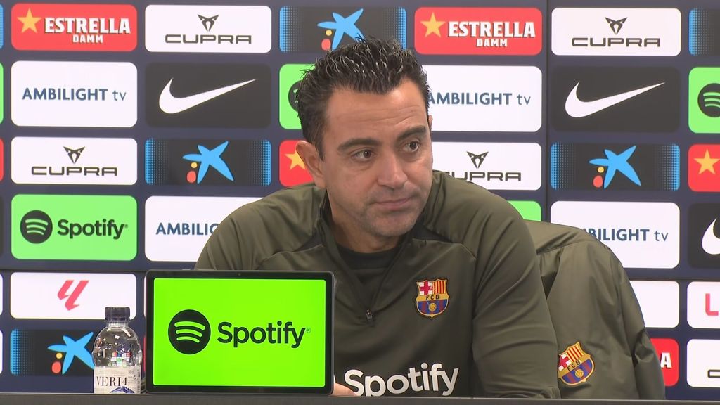 La dura realidad de Xavi cuando le preguntan por el fichaje de Haaland o Mbappé