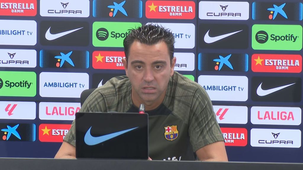 (Mediaset) Xavi, sobre la situación de Raphinha