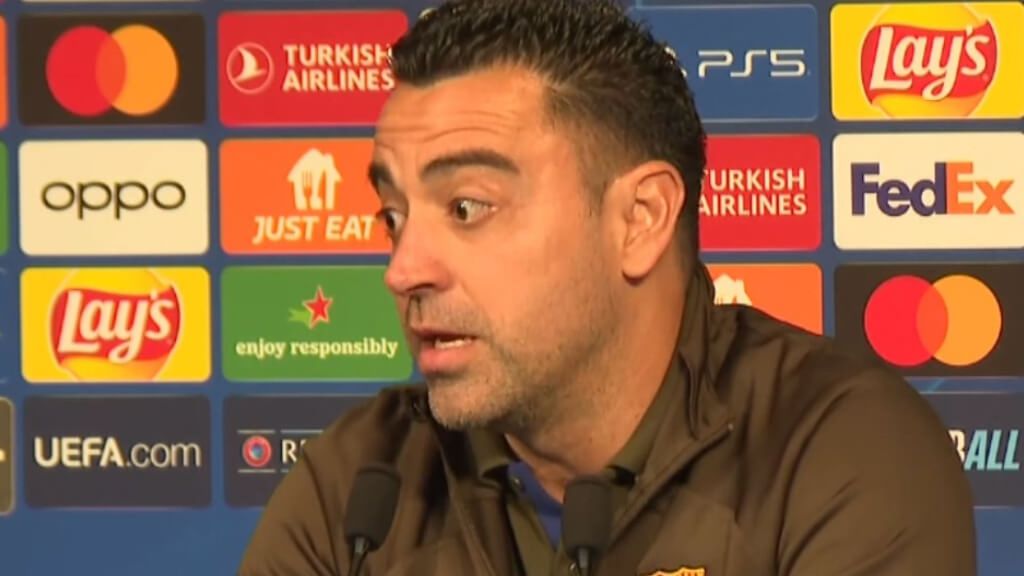 Xavi, y el favoritismo del PSG
