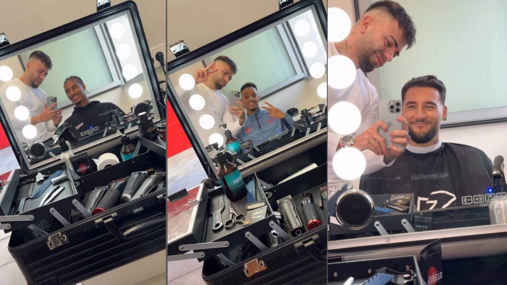 Xhris The Barber, el peluquero de los jugadores del Sevilla, en el Twitch de ElDesmarque