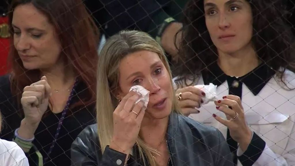 Mery Perelló y Maribel Nadal rompen a llorar en el homenaje a Rafa: orgullo y admiración