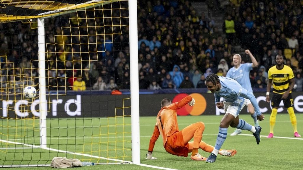 Young Boys 1-3 Manchester City: Resumen