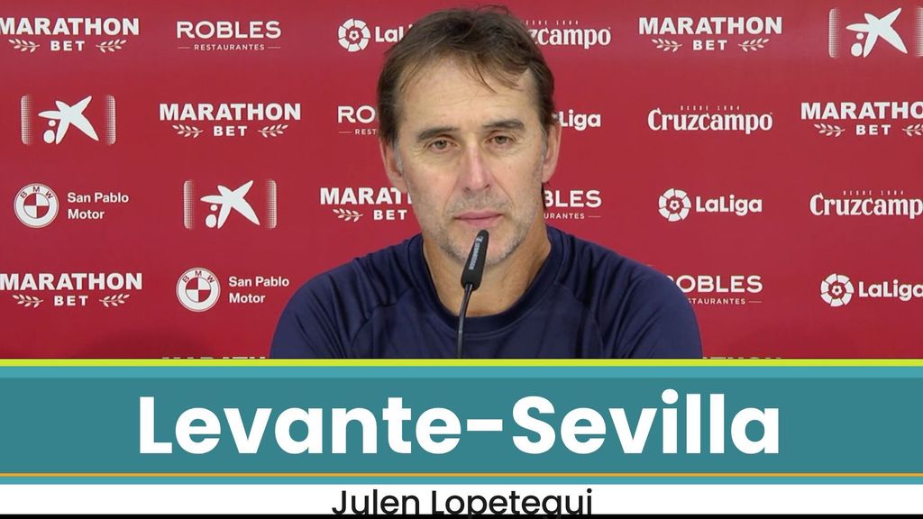Levante-Sevilla: Rueda de prensa de Lopetegui