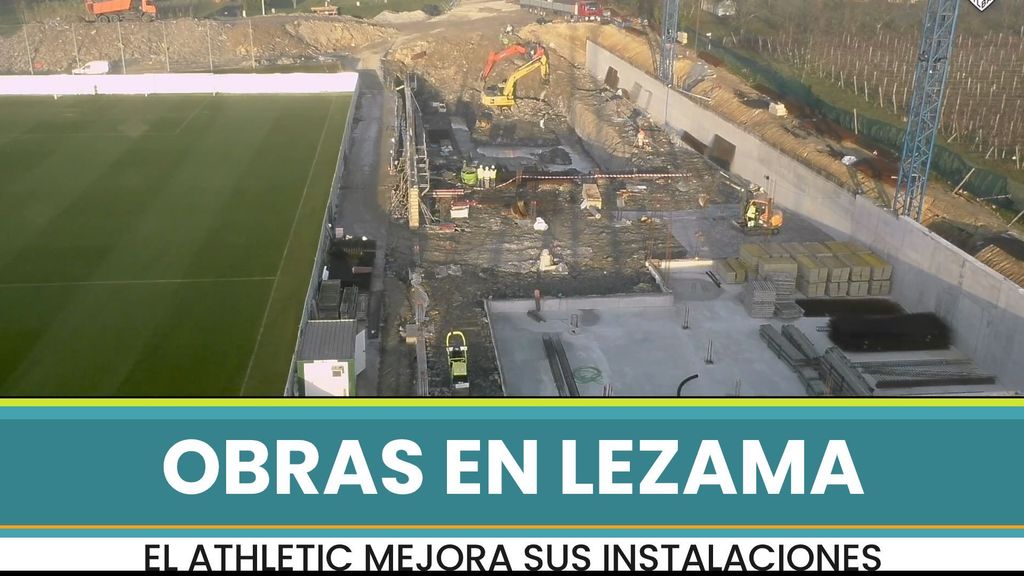 Así marchan las obras de Lezama