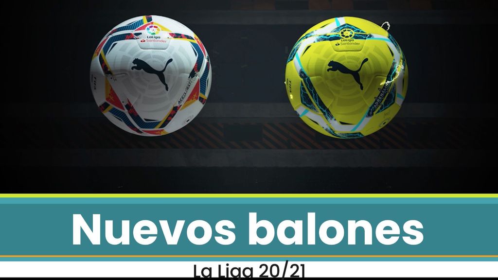 Los nuevos balones de LaLiga para la temporada 20/21