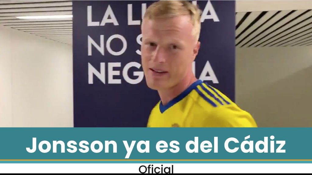 Jens Jonsson, nuevo jugador del Cádiz CF