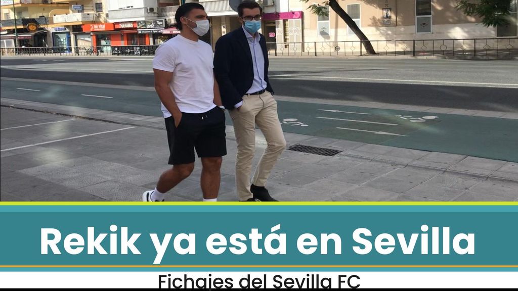 Rekik llega a Sevilla para firmar por el Sevilla FC