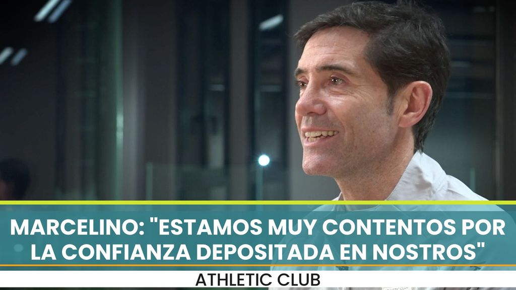 Marcelino: "Estamos muy contentos por la confianza depositada en nosotros"