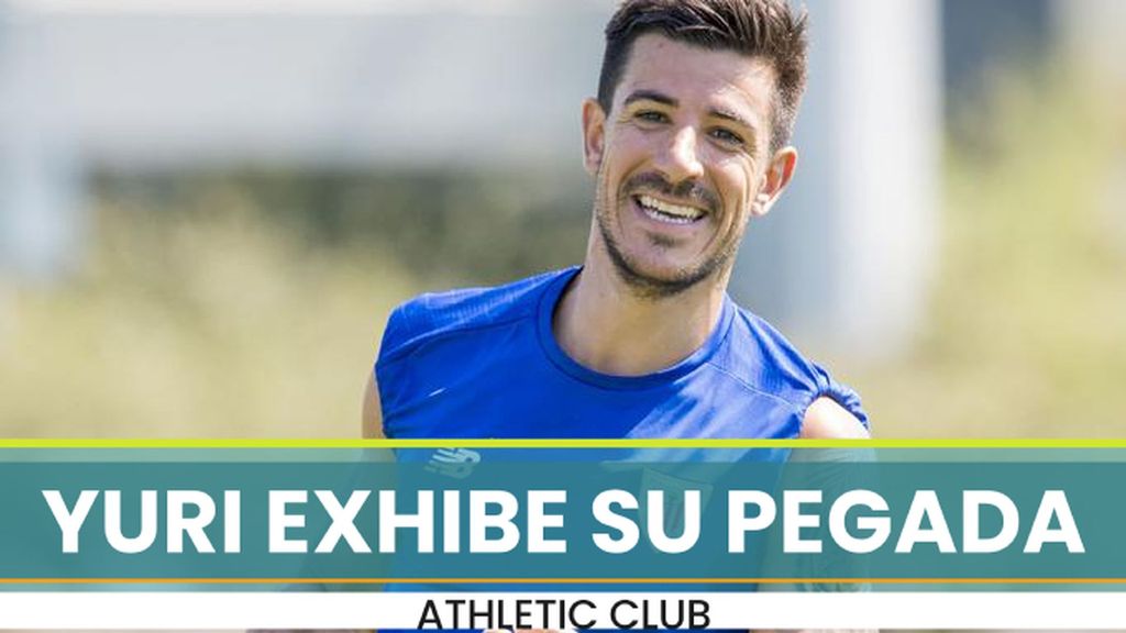 Yuri se exhibe en Lezama con sus remates