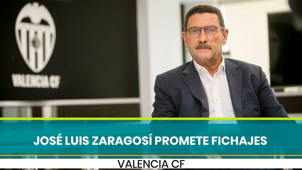 José Luis Zaragosí, consejero del Valencia CF, promete fichajes y acabar el Nuevo Estadio