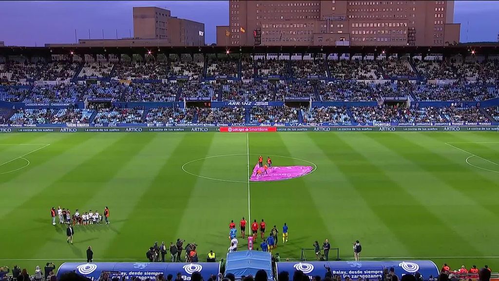 Zaragoza 1-1 Las Palmas: Resumen del partido