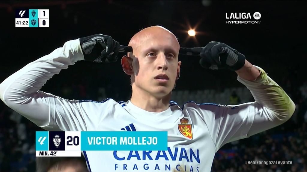 Zaragoza 2-2 Levante: Resumen del partido