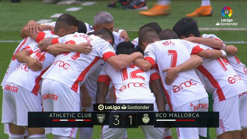 Athletic Club 3-1 Mallorca: Resumen del partido