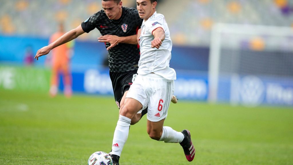 España 2-1 Croacia (Cuartos de final Europeo Sub 21): El partido de Zubimendi