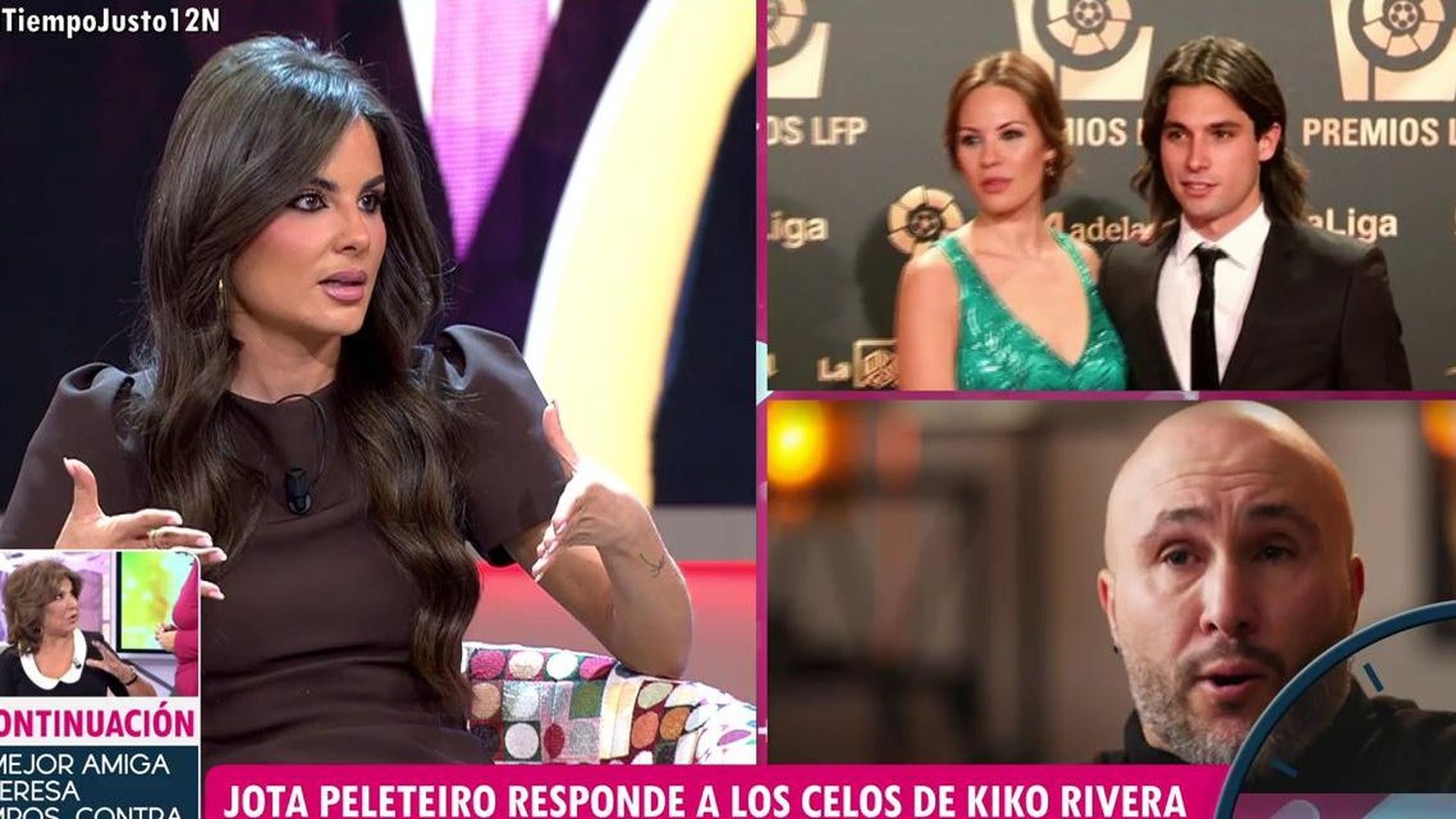 Jota Peleteiro reacciona a los celos de Kiko Rivera: "Dice que hizo la labor que tuvo que hacer con el niño"