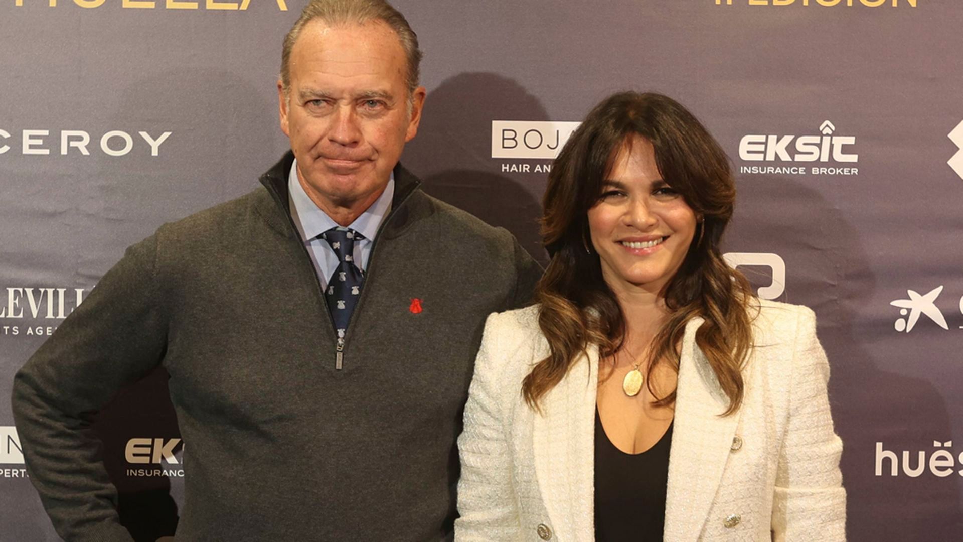 Bertín Osborne y Fabiola Martínez, en una imagen de archivo Bertín Osborne y Fabiola Martínez, en una imagen de archivo