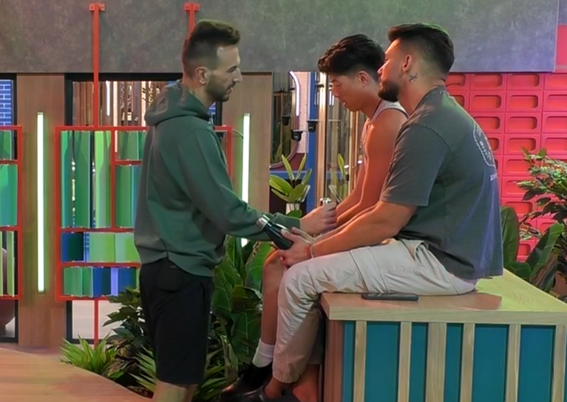 Diego departe con Joon y Jonay