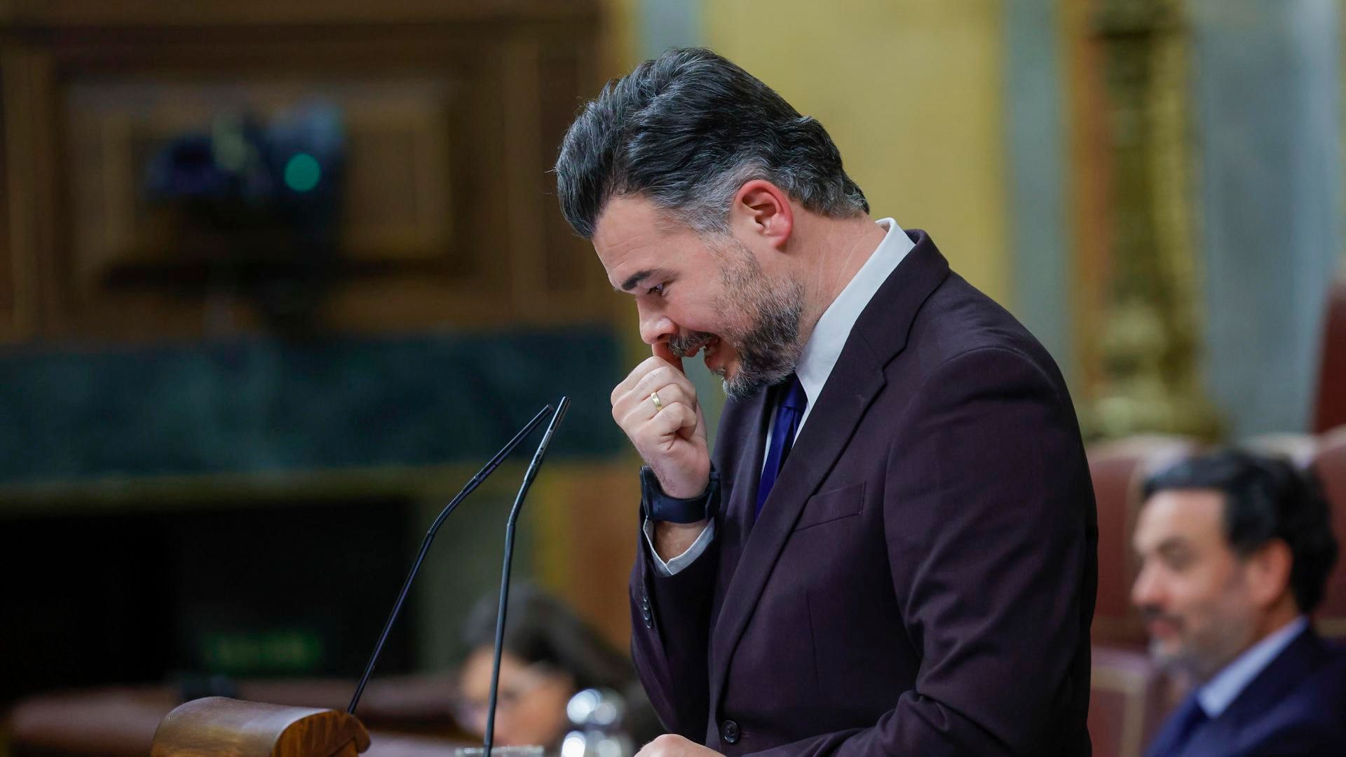 Rufián manda un mensaje de apoyo a Borja Sémper: "Un abrazo y mucha fuerza, amigo"