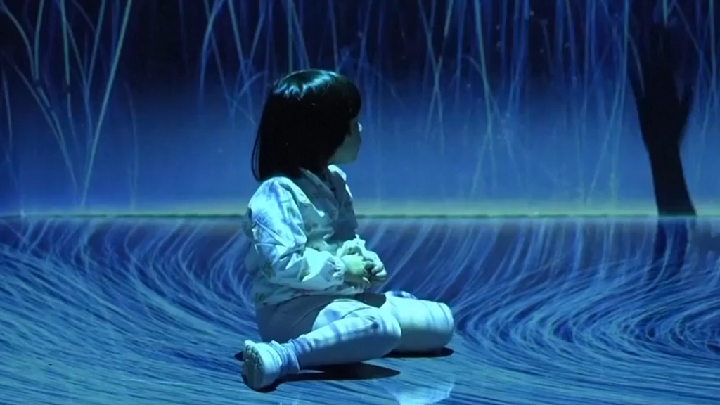 En el museo 'TeamLab BioVortex Kioto' , en Japón, la participación de los visitantes es primordial