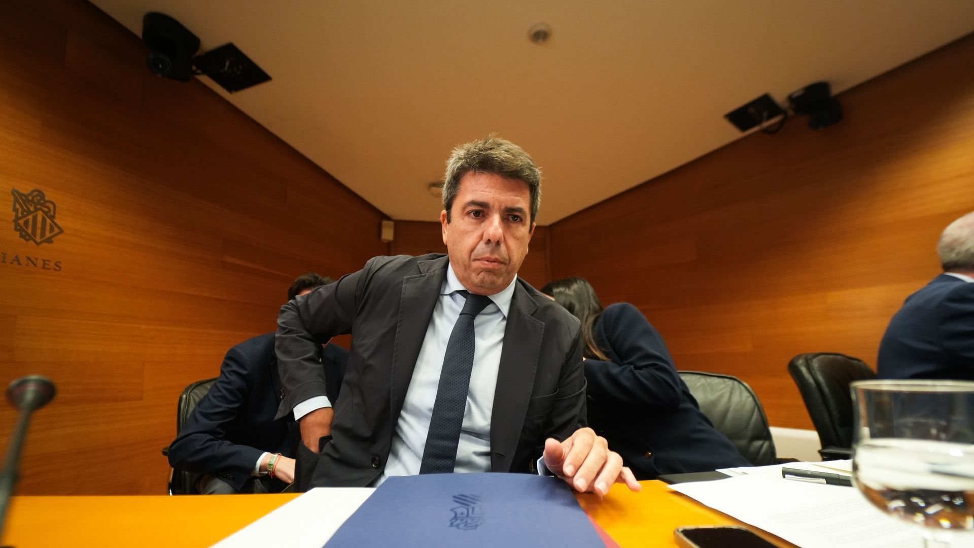 El presidente de la Generalitat Valenciana, Carlos Mazón