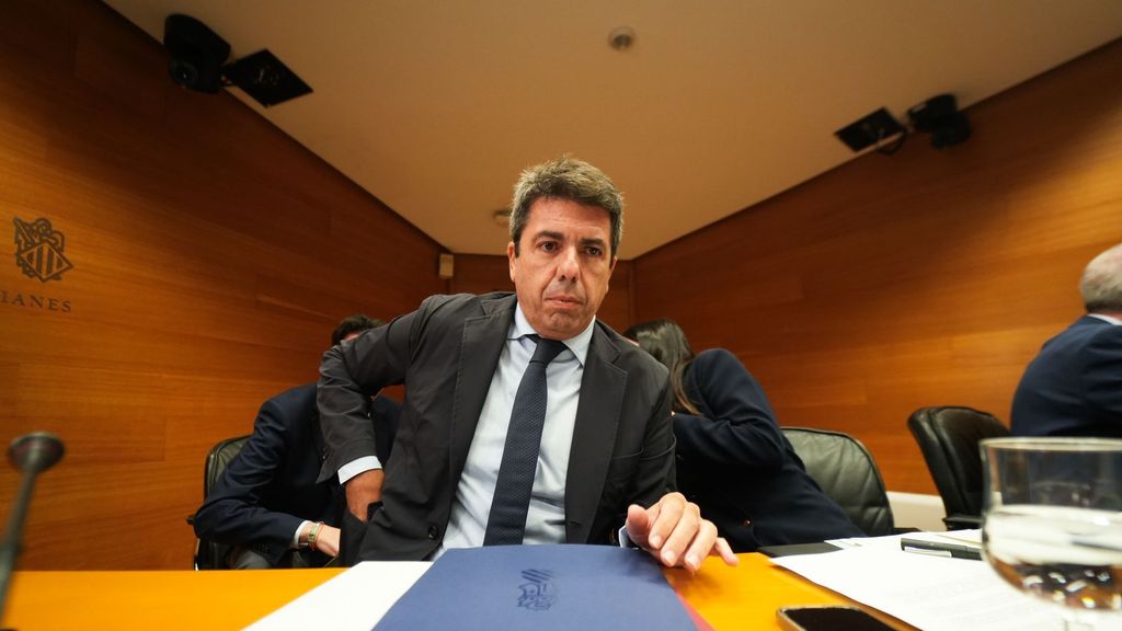 El presidente de la Generalitat Valenciana, Carlos Mazón