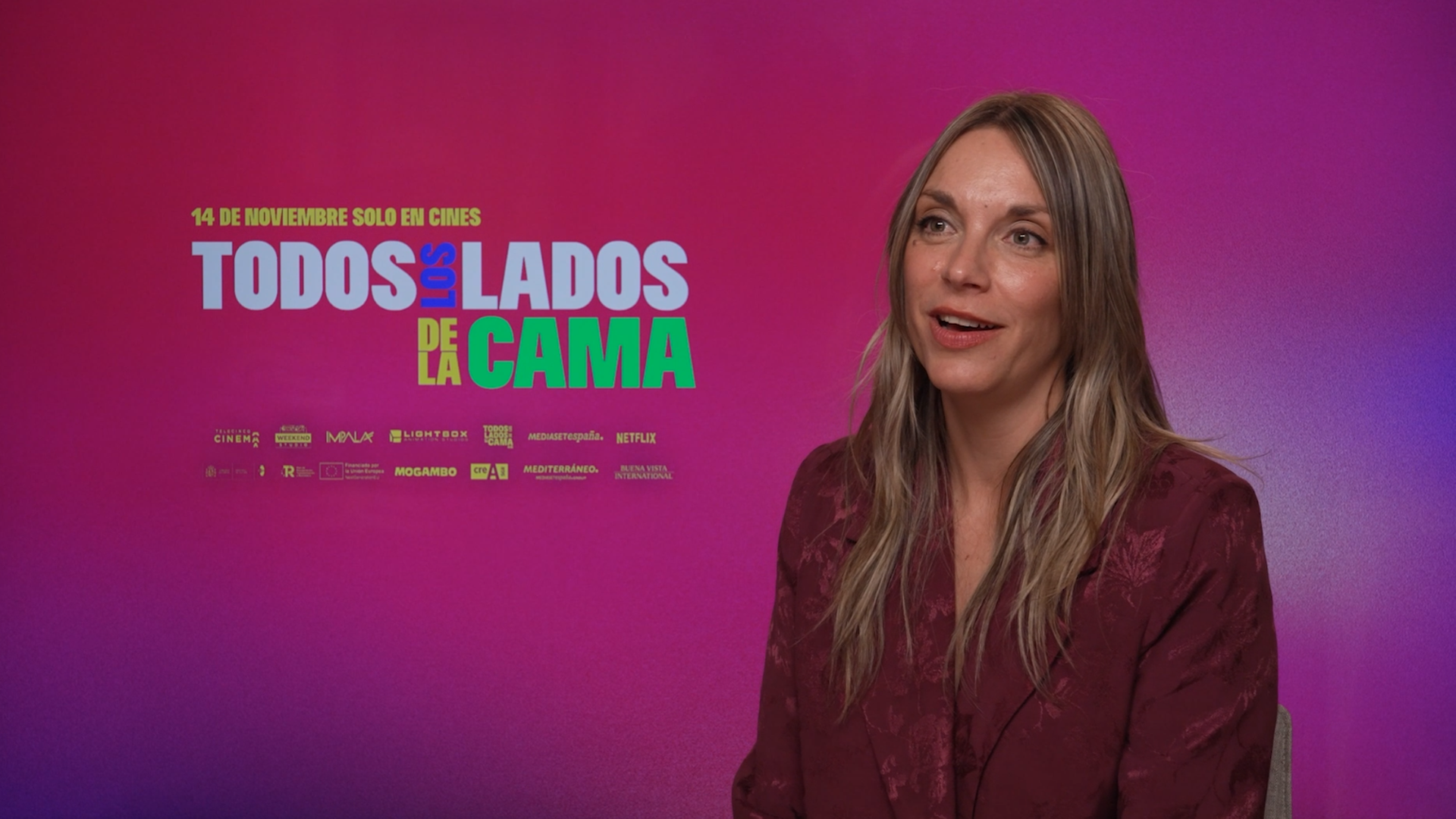 Entrevista a Samanta López Speranza, directora de 'Todos los lados de la cama' Exclusivo web 12/11/2025