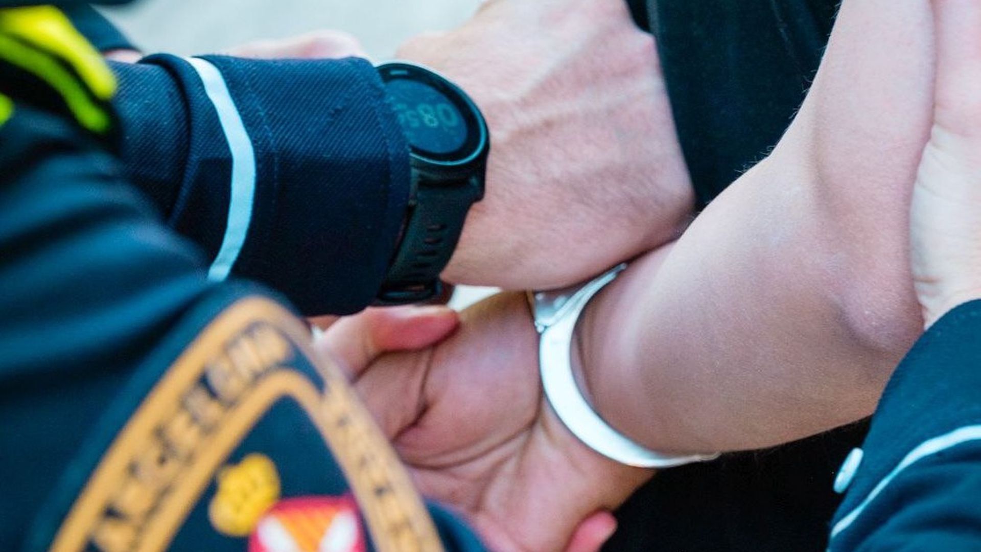 Imagen de archivo de detención de la Guardia Urbana de Barcelona