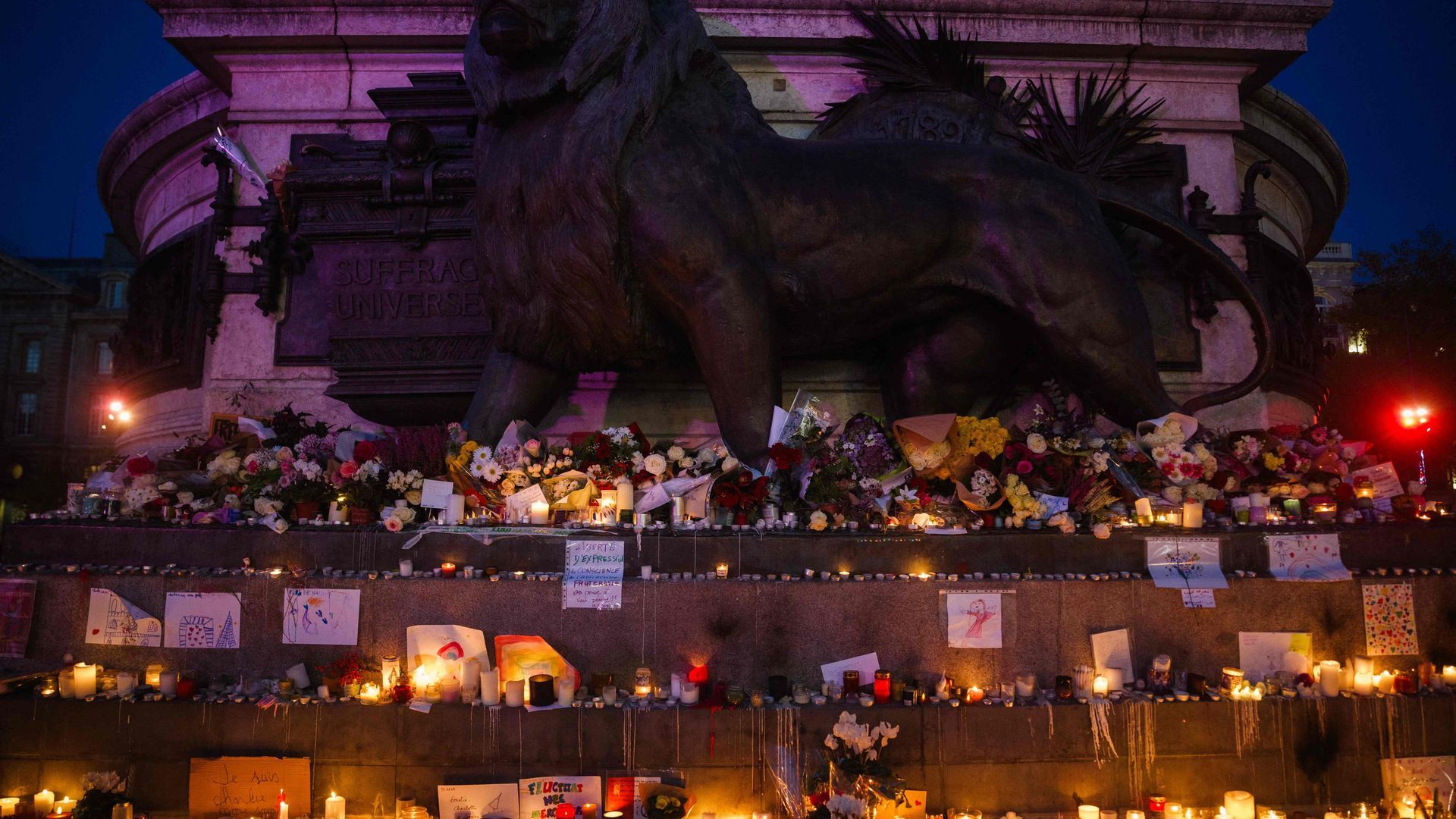 Imagen de los homenajes este 2025 a las víctimas de los atentados de París en 2015